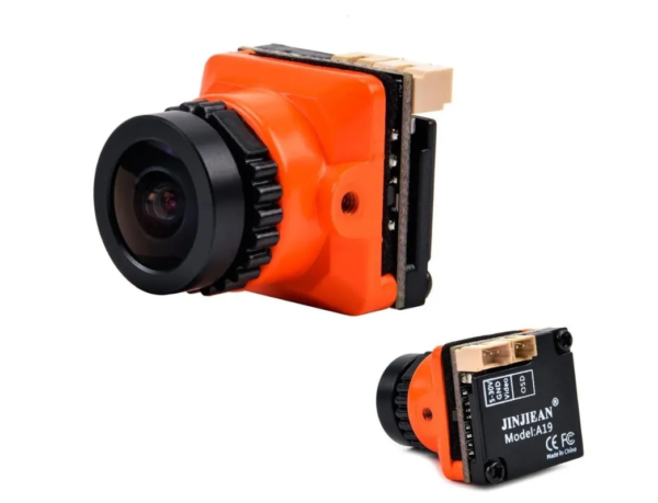 Камера FPV 1/3 CMOS 1500TVL B19 мини, оранжевая