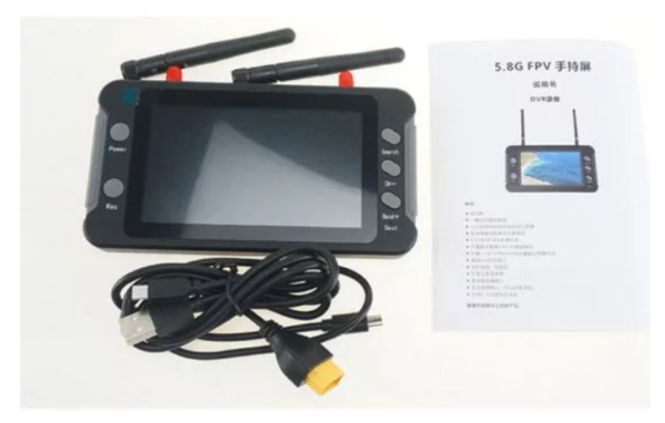 FPV монитор FYZ 5,8 ГГц с DVR (4,3 дюйма 800*480) — изображение 2