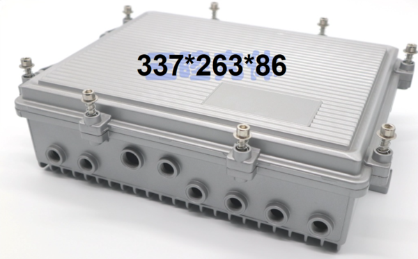 Большой алюминиевый корпус для РЭА и джаммера 337*263*86